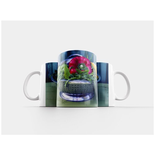 фото Кружка "перец, дуршлаг, овощи" 320 мл lotsprints