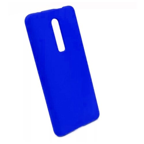 Чехол силиконовый для Xiaomi Redmi K30 Original Series темно-синий