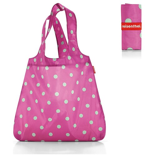 фото Сумка складная mini maxi shopper magenta dots reisenthel