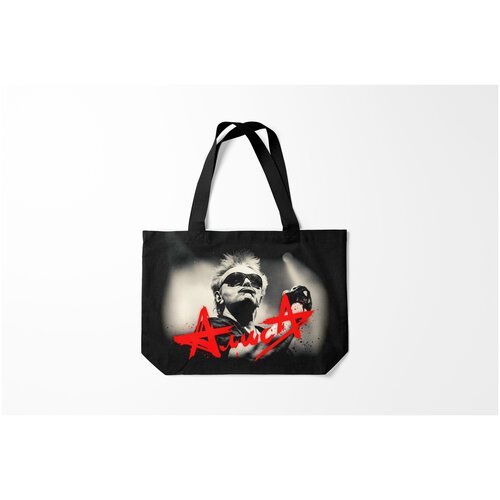 фото Сумка-шоппер / 46х35 см / рок / алиса кинчев burnettie