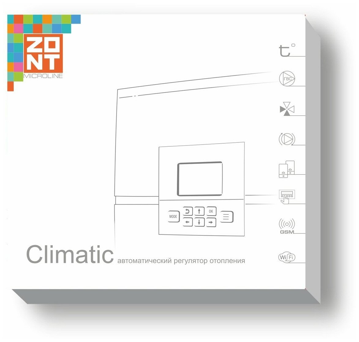 Автоматический регулятор ZONT Climatic OPTIMA