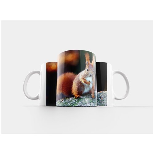 фото Кружка "белка, шерсть, грызун" 320 мл lotsprints
