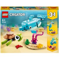 Конструктор LEGO Creator 31128 Дельфин и черепаха, 137 дет.