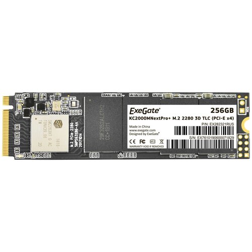 256 ГБ SSD диск Exegate KC2000MNextPro+ 256GB (EX282321RUS)