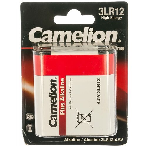 Батарейка 4.5В Camelion, 3LR12 Plus Alkaline,1656