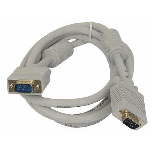 Аксессуар 5bites VGA HD15M 1m APC-133-010 кабель 5bites apc 133 300 vga m vga m сигнальный ферритовые кольца 30 метров