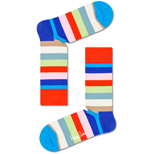 Носки  унисекс Happy Socks, 1 пара, размер 36-40, розовый, синий