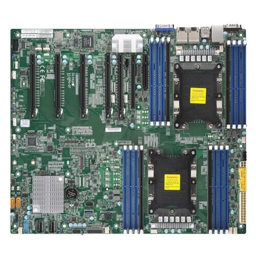 MBD-X11DPG-QT-B Socket P LGA-3647,Intel® C621, DDR4 SDRAM,7 PCI-E slots, SAS 3.0/SATA 3.0/NVMe hot-swap HDD/SSD support, Dual LAN with Intel® X550 10GBase-T