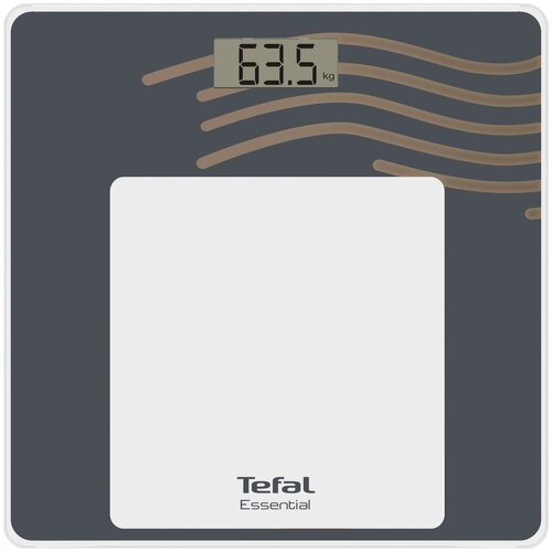 напольные весы tefal умные весы напольные goodvibes essential bm9610s1 Напольные весы Tefal Essential PP1330V0, белый, черный