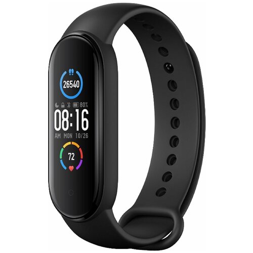 фото Умный браслет xiaomi mi smart band 5 ru, черный