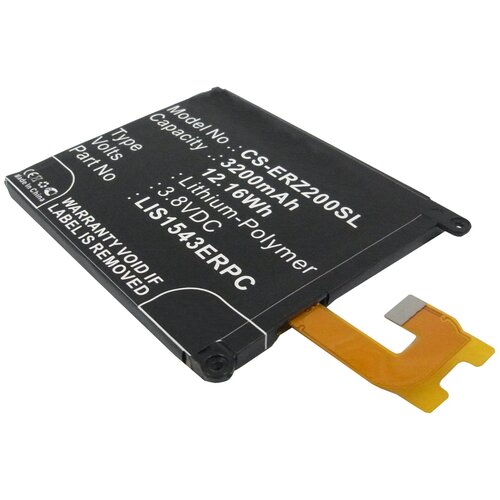 Аккумулятор CS-ERZ200SL LIS1543ERPC для Sony Xperia Z2 D6503 3.8V / 3200mAh / 12.16Wh шлейф для sony xperia z2 d6503 разъем гарнитуры датчик