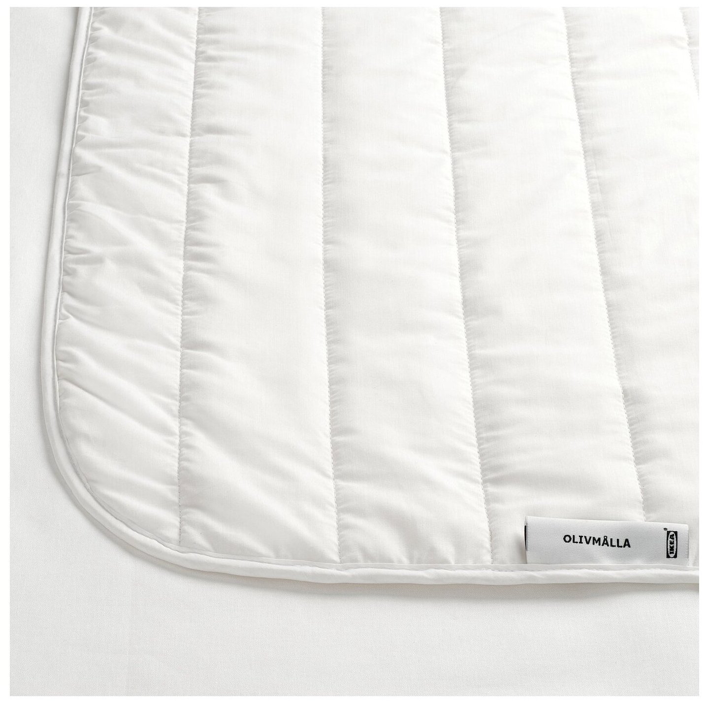 Одеяло икеа Оливмолла, теплое,150 х 200 см, белый - фотография № 2