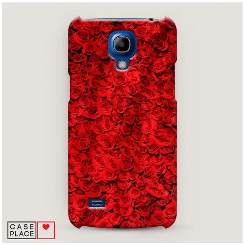 фото Чехол пластиковый samsung galaxy s4 mini цветочный узор 21 case place