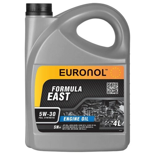 Моторное масло EURONOL EAST FORMULA 5w-30 ILSAC GF-5 4L