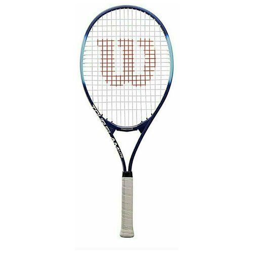 фото Ракетка теннисная wilson tour slam lite gr2, арт.wrt30210u2,для любит, алюминий, со струнами, сине-голубая