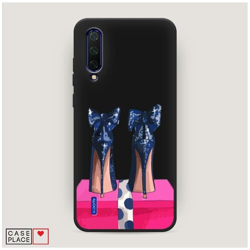 фото Чехол силиконовый матовый xiaomi mi a3 lite туфли на высоком каблуке case place