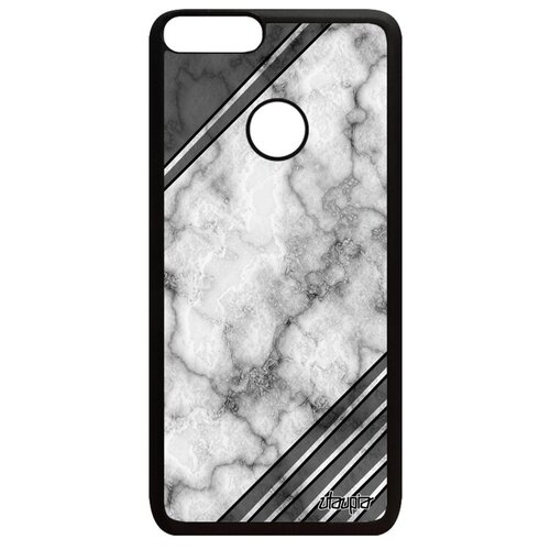 фото Защитный чехол на телефон // huawei p smart 2018 // "уголок" дизайн эффект, utaupia, светло-серый