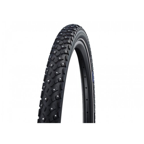 фото Покрышка. 28x2.00 (50-622) 05-11100597.01 marathon winter plus (208шипов) perf, smartguard супер антипр, twinskin b/b+rt(светоотр)hs396 67epi schwalbe