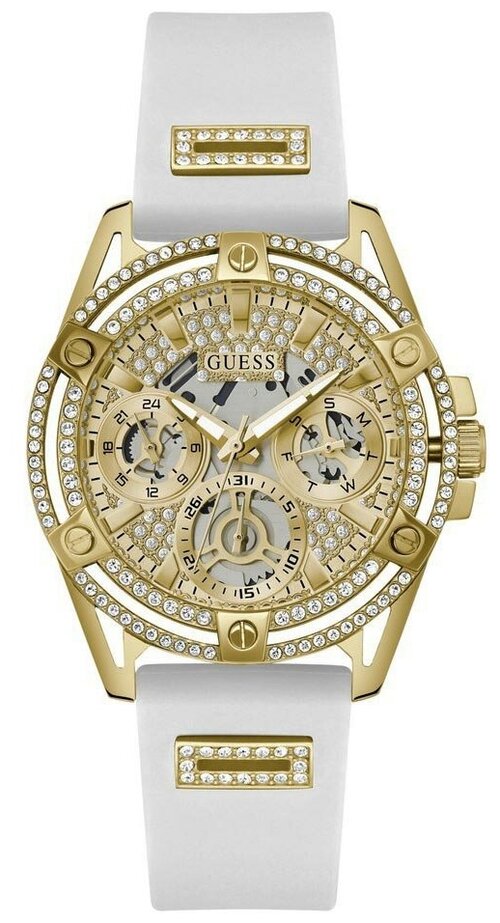 Наручные часы GUESS Sport GW0536L2, золотой, белый
