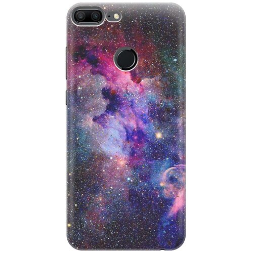 фото Gosso ультратонкий силиконовый чехол-накладка для honor 9 lite с принтом "открытый космос"