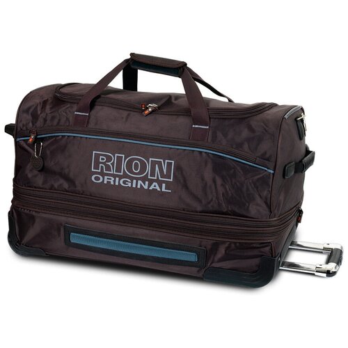 Сумка дорожная Rion 147, 90 л, 34х37х67 см, коричневый