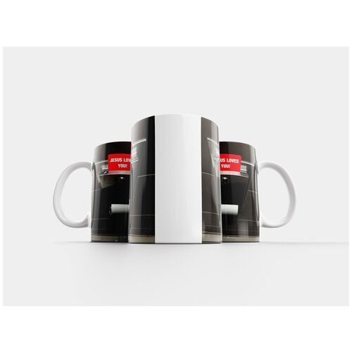 фото Кружка "туалет, иисус, непредвиденный" 320 мл lotsprints