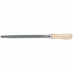 Напильник Сибртех 150 мм, трехгранный, деревянная ручка 16023