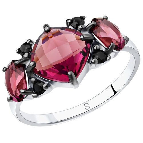 фото Sokolov кольцо из серебра 94012712, размер 16.5