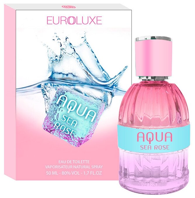 Euroluxe/Туалетная вода Sea Rose жен. 50 мл /Парфюм женский