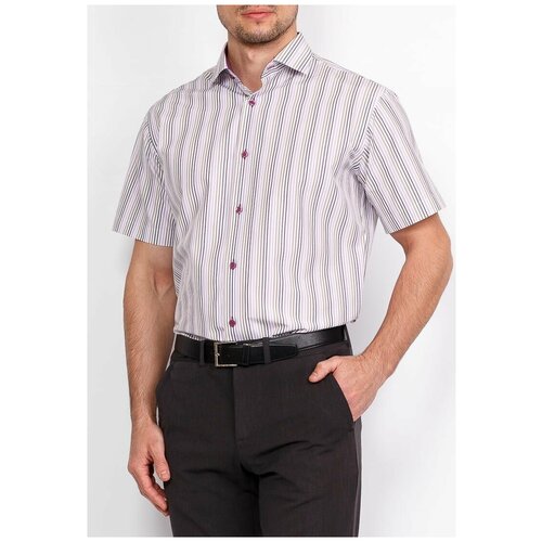 фото Рубашка greg, размер 174-184/39, фиолетовый