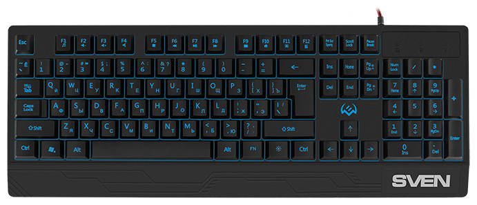 Игровая клавиатура KB-G8300 (104 кл, 12 Fn функций, подсв, )