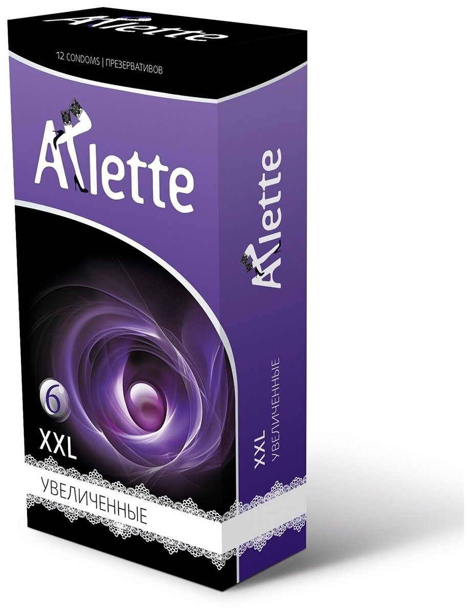 Презервативы Arlette XXL увеличенного размера - 12 шт.