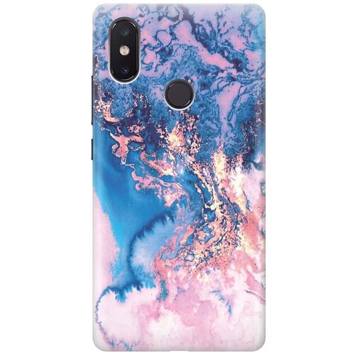 фото Силиконовый чехол на xiaomi mi 8 se / сяоми ми 8 се с принтом "blue marble" gosso