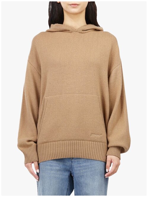 Худи MSGM Wool Pullover, бежевый, M