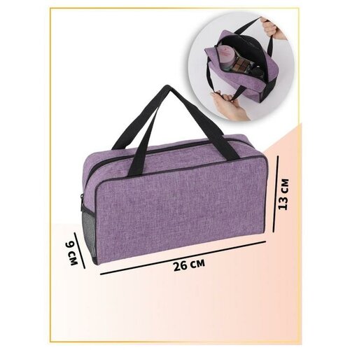 фото Косметичка noname, фиолетовый