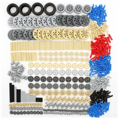 Набор деталей, запчастей для конструктора, совместимые с Лего, 638 шт