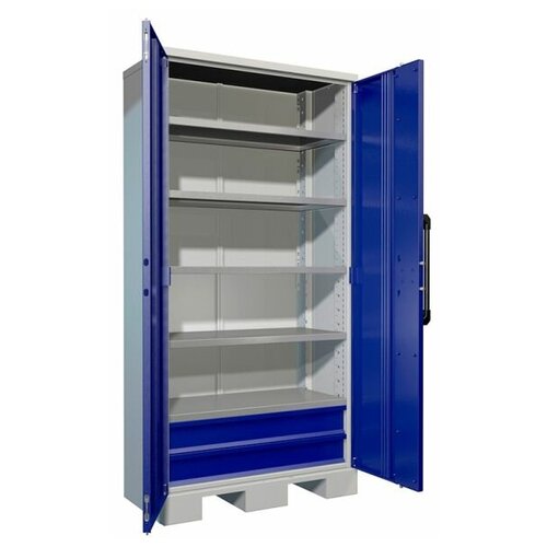 Промет AMH TC-005020 Шкаф (серый полуматовый (RAL 7038) + синий (RAL 5002))