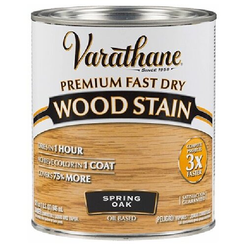 Масло Varathane Fast Dry быстросохнущее тонирующее цвет весенний дуб 0.946 л