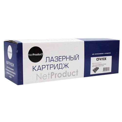 Картридж NetProduct N-CF410X, 6500 стр, черный картридж netproduct n q7551a 6500 стр черный