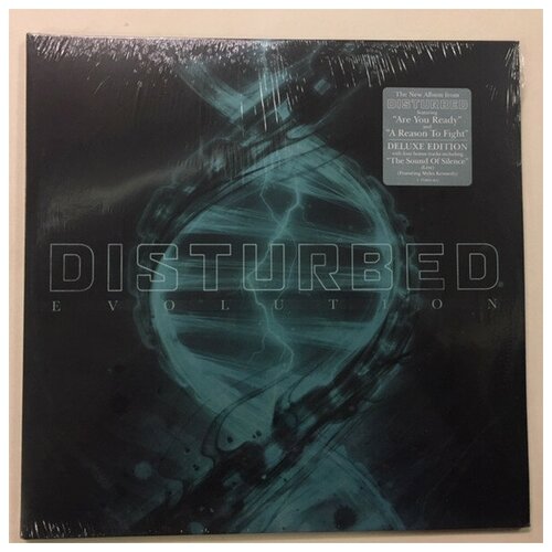 DISTURBED EVOLUTION Deluxe Edition Black Vinyl Gatefold +4 Bonus Tracks 12