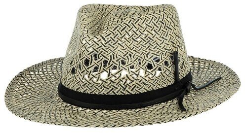 Шляпа федора Bailey, размер 59, бежевый