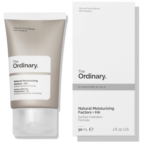 The Ordinary Natural Moisturizing Factors + HA Увлажняющий крем для лица с гиалуроновой кислотой, 30 мл