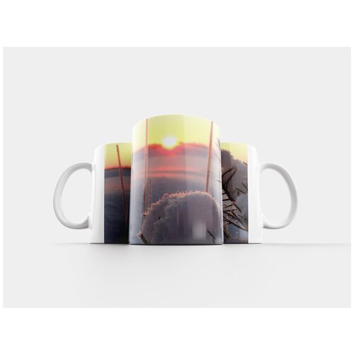 фото Кружка "снег, зима, солнце" 320 мл lotsprints