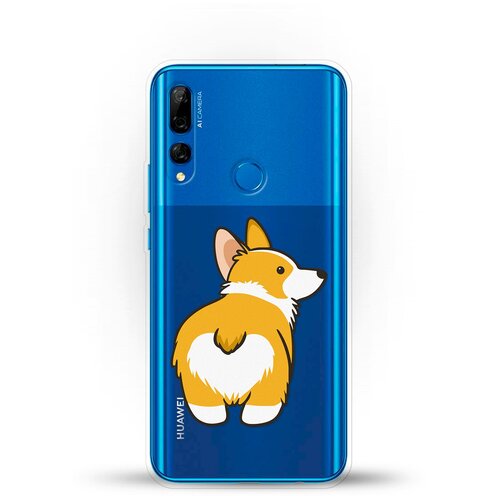 фото Силиконовый чехол корги на huawei y9 prime (2019) andy & paul
