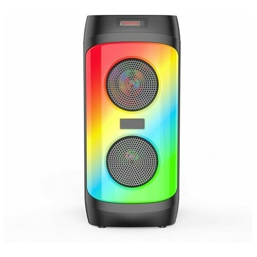 Большая колонка большая колонка светящаяся большая музыкальная колонка колонка напольная портативная с микрфоном USB AUX bluetooth пульт ДУ 224800₽
