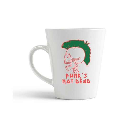 фото Кружка-латте coolpodarok "punks not dead (панки не мертвы)"