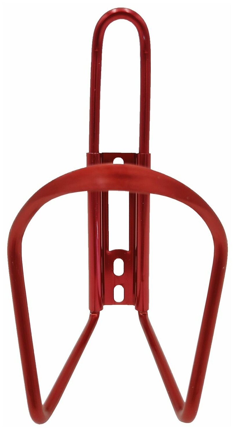 Флягодержатель велосипедный Vinca Sport алюминий без крепежа без упаковки красный HC 10 red
