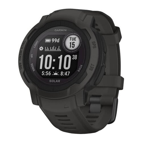 Умные часы Garmin Instinct 2 Solar 45 мм, graphite