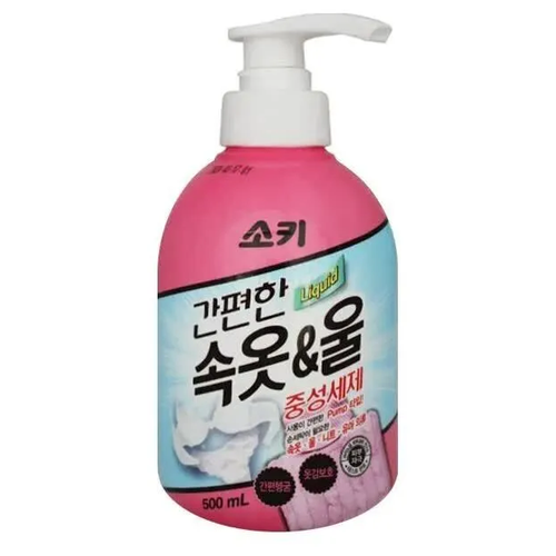 Средство для стирки Mukunghwa Soki Neutral Detergent for Underwear  & Wool (bottle) 500ml