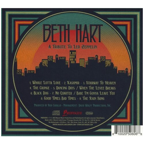Audio CD Beth Hart. A Tribute To Led Zeppelin (CD)